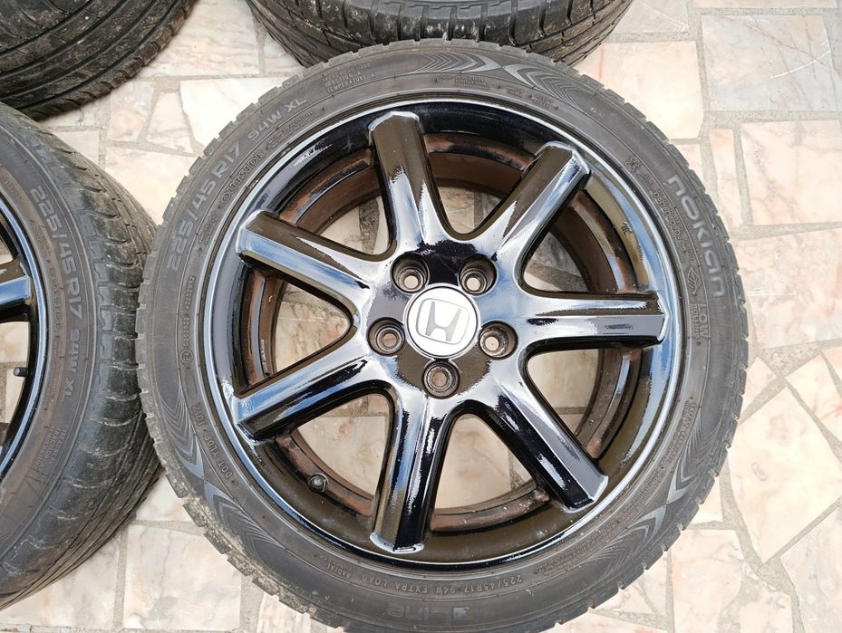 Jantes Especiais 17 5x114.3 C/Pneus Honda Civic EP FN FK EU