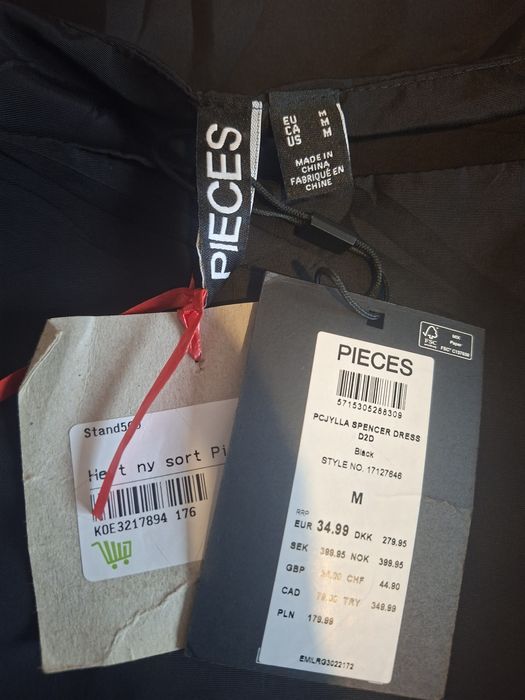 Sukienka koktajlowa Pieces rozm M