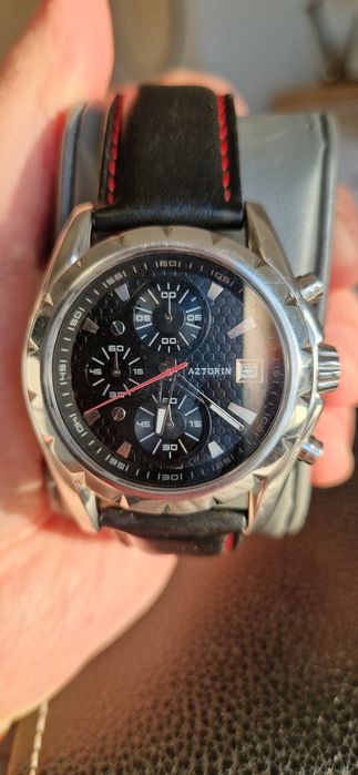 Zegarek Aztorin męski szafirowe szkło