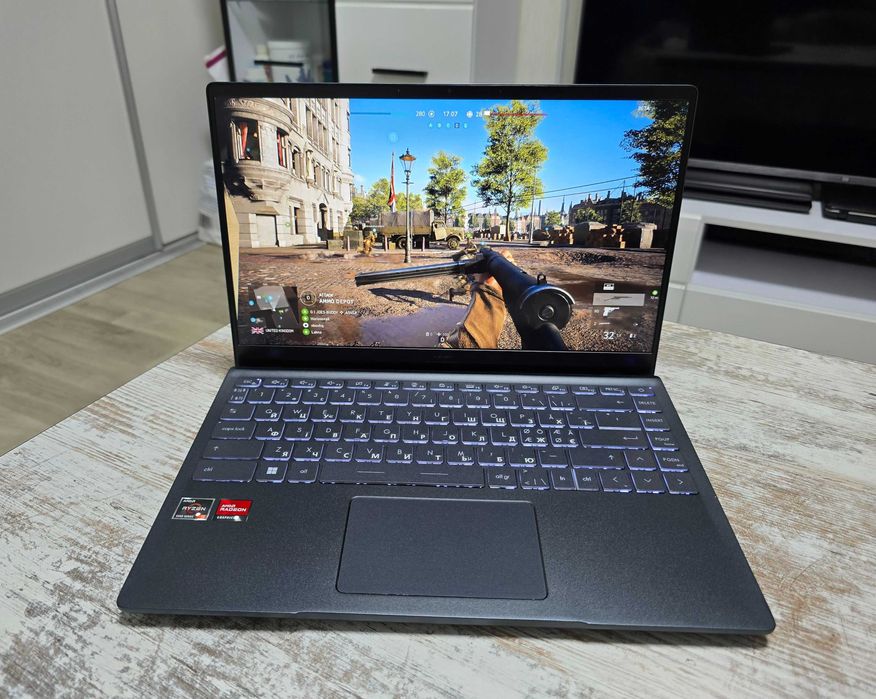 2023г.Игровой MSI (Ryzen 5 5500/Radeon RX/16GB DDR4/512GB SSD/АКБ 5ч)