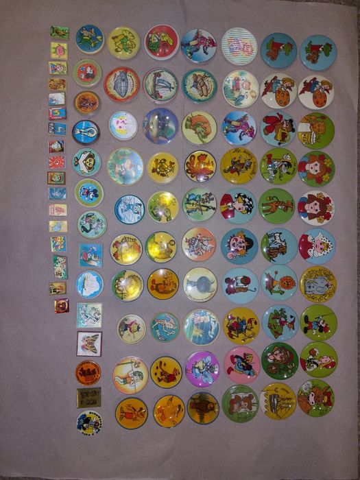 Набор детских значков (91 шт.)