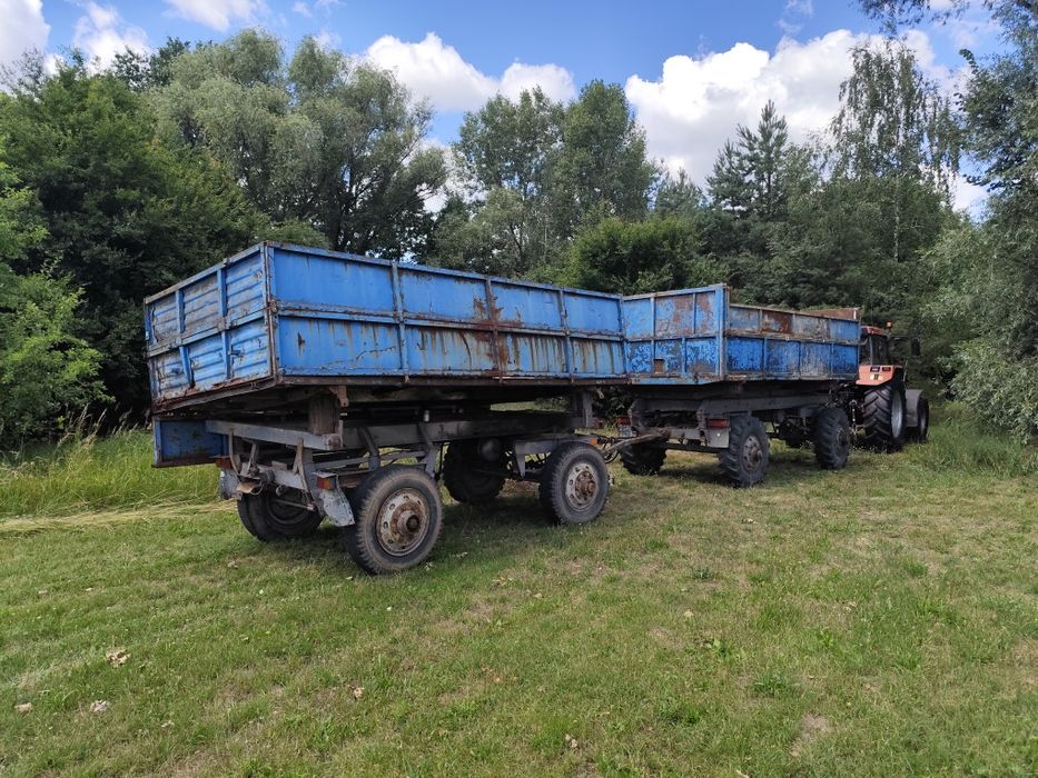 Przyczepa wywortka D50 - 3 strony ( D47,D35,D55,HL, Brandys) - ZAMIANA
