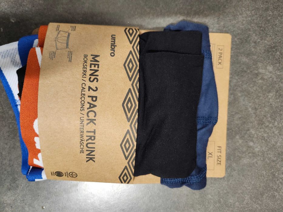 bokserki majtki umbro slipki majtki spodenkowe bawełniane XL 2 pack 2 szt