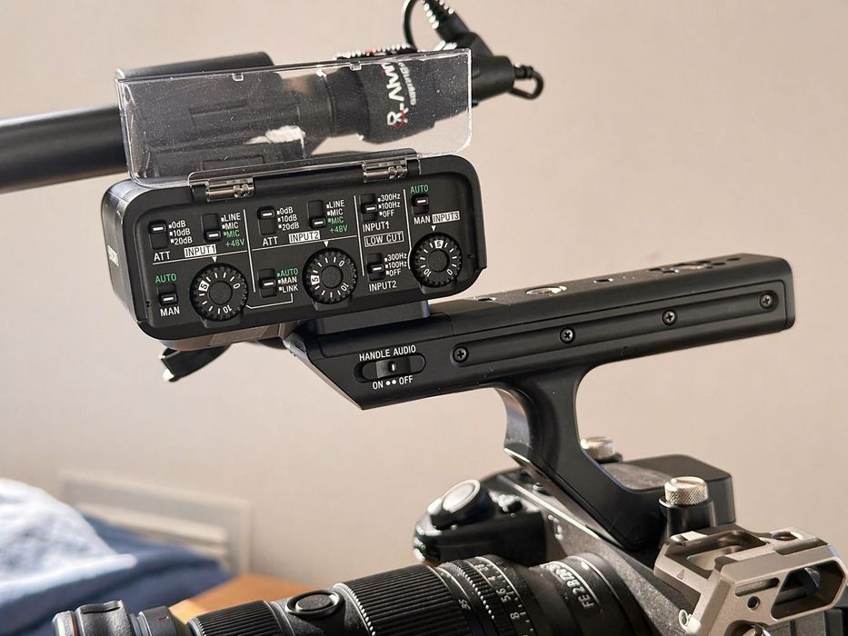 XLR-H1 Sony FX3/FX30 Top Handle