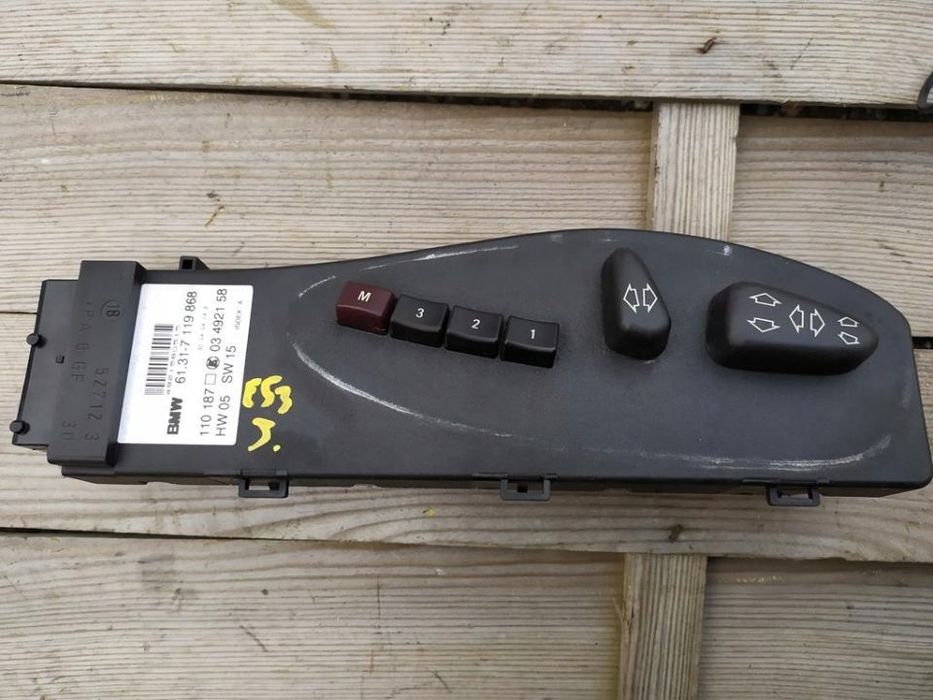 BMW E53 X5 PANEL STEROWANIA FOTELA PRAWEGO 7119868