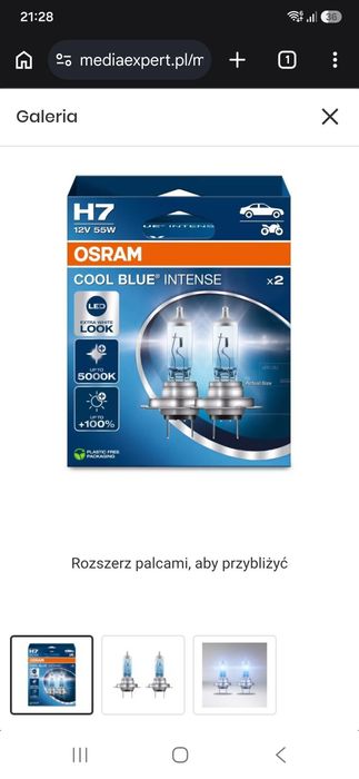 Sprzedam Żarówki H7