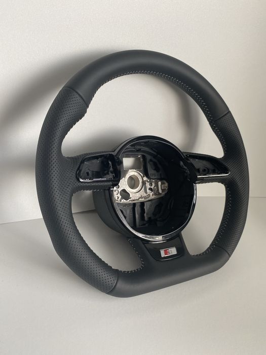 Руль кермо скошений audi a4 b8 a5 8t q3 8u q5 8r s-line