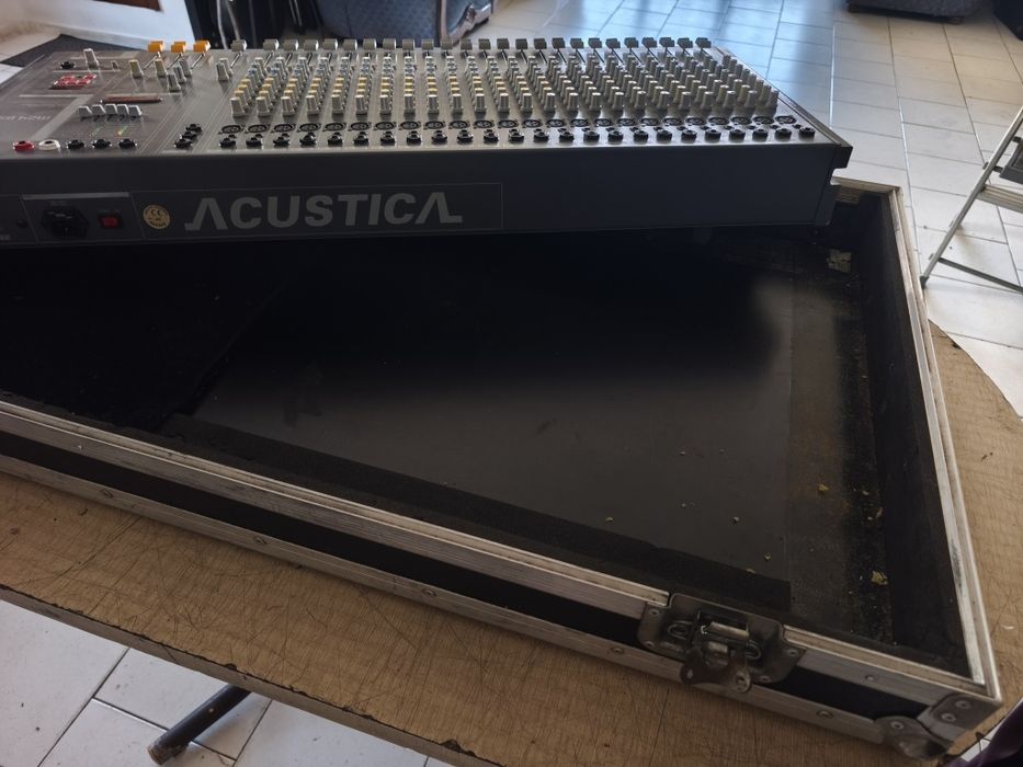 Mesa de Mistura Acustica Nova + Case