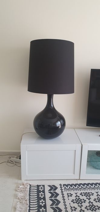 Candeeiro preto #area #candeeiroarea