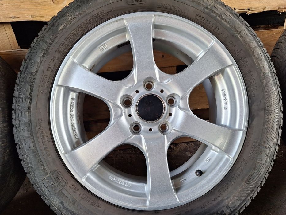 Alufelgi 5x112 16 ET50 Audi A3 A4 Seat Altea Leon VW Caddy Skoda Ford koła