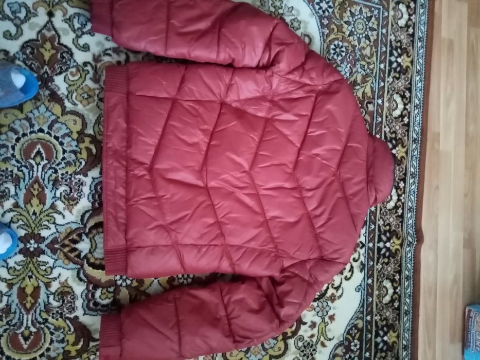 Куртка мужская кирпичного цвета  xl размера