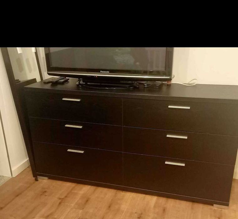 Mobília quarto completa preta