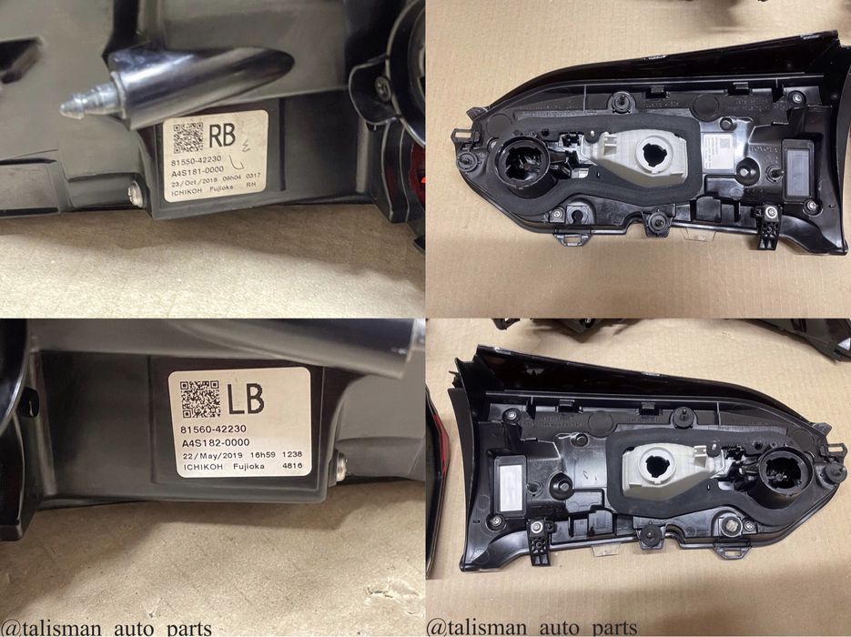 Toyota RAV-4 rav 4 фонарь стоп ліхтар фара в наявності задня оптика в наявності 81560-42230 A4S182-0000 81550-42230 A4S181-0000
