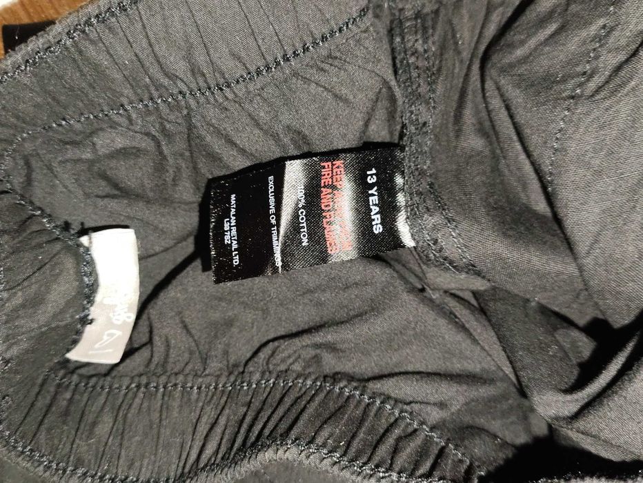 Тонкі, бавовняні штани-карго парашути Matalan на 13 років