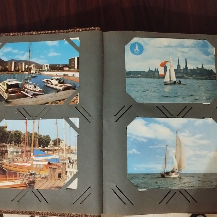 Album z pocztówkami 84 szt.