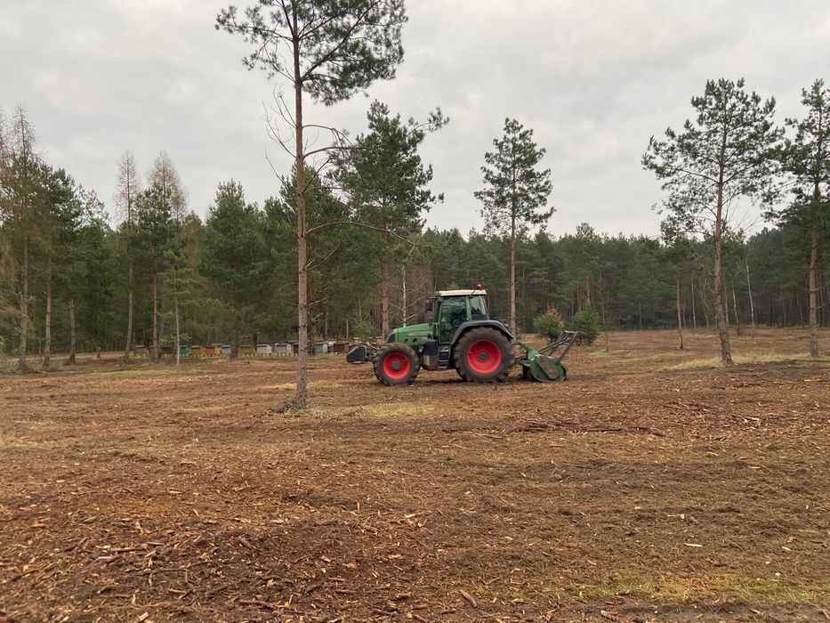 Mulczer mulczowanie wycinka drzew i krzewów  rębak