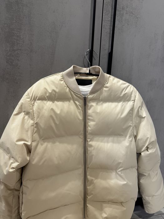 бомбер пуховик massimo dutti