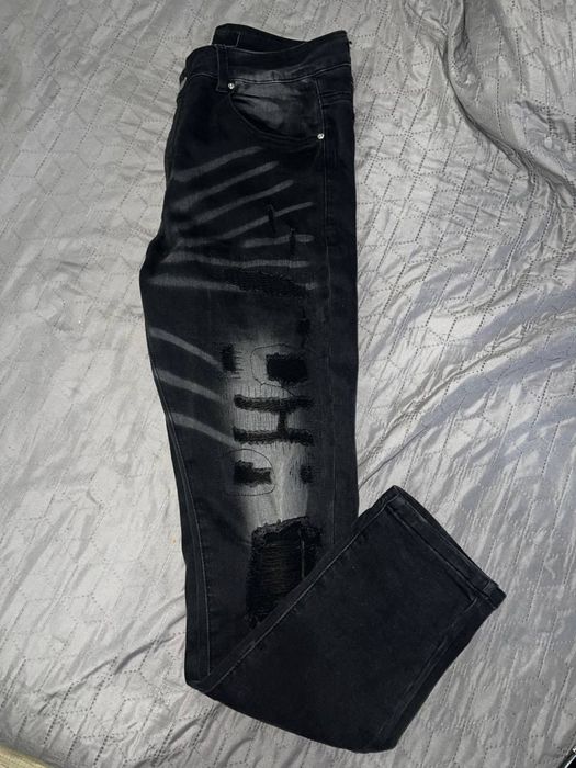 Джинси 31 чоловічі amiri з потертостями