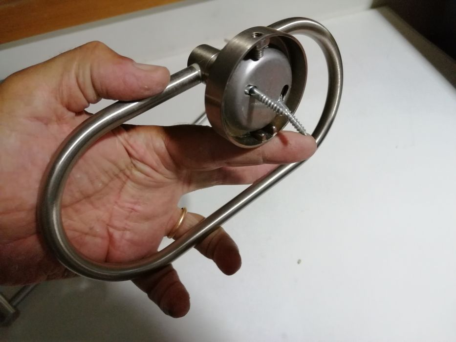 Toalheiro inox lavatorio