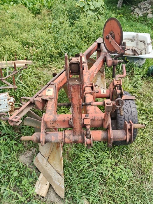 Pług Unia Grudziądz 3 skibowy oryginał