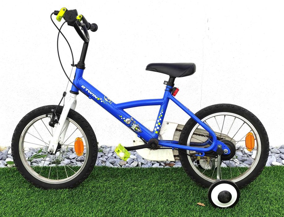 Bicicleta de Criança até 6 Anos com Rodinhas Roda 16