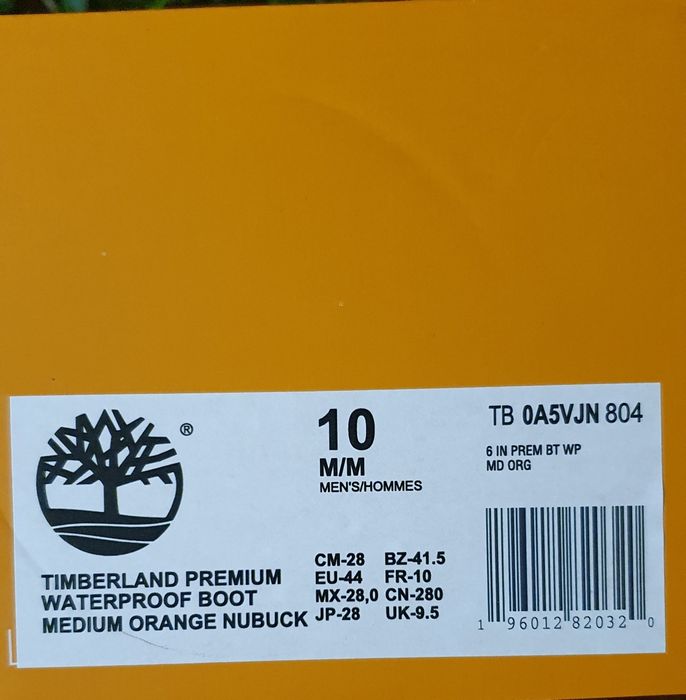 Мужские ботинки Men's Timberland® 50th Anniversary Edition Premium