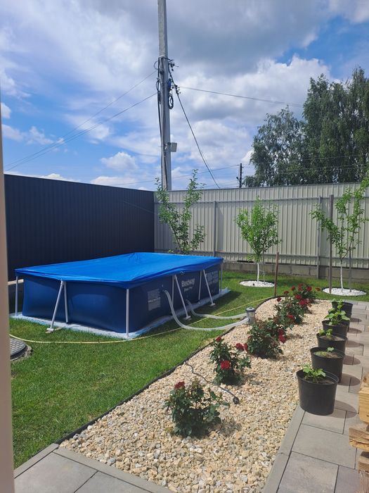 Каркасний басейн Bestway Steel Pro 56411 (300×201×66 см) + обладнання