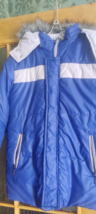 Куртка зимова на штучній овчині в ідеалі