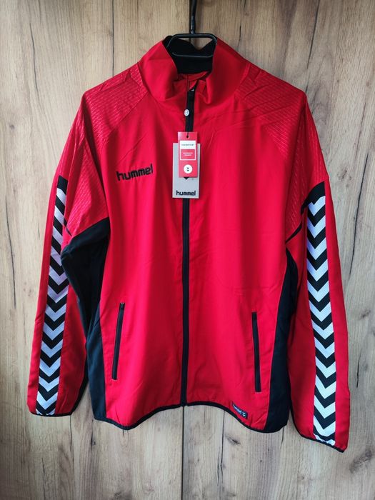 Kurtka lekka męska rozsuwana Hummel, rozmiar S, nowa z metką, kieszeni
