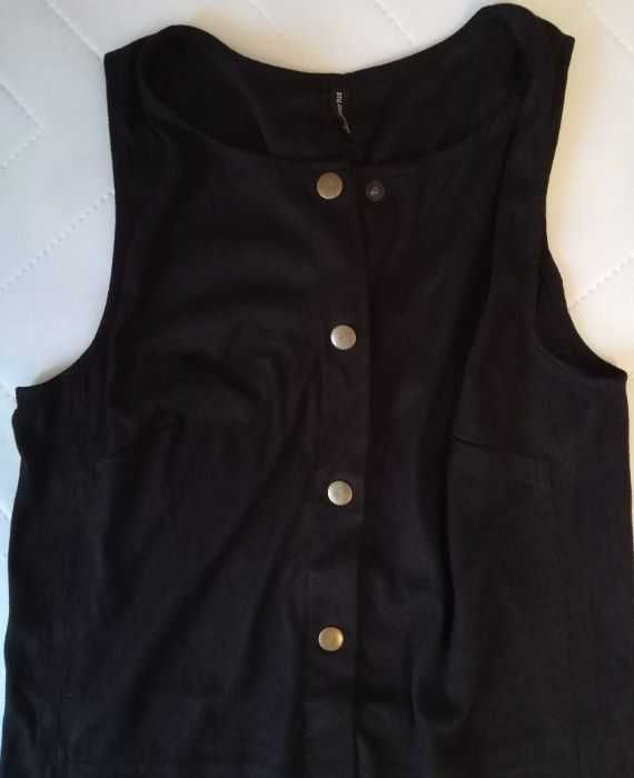 Saia inteira preta - Stradivarius