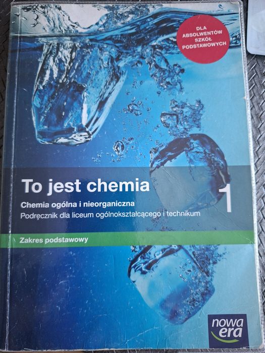 To jest chemia 1 zakres podstawowy