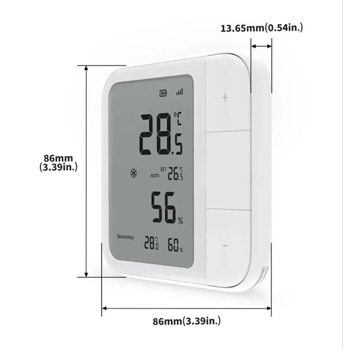 Aqara W100 датчик температури вологості тиску Matter Thread Zigbee EU