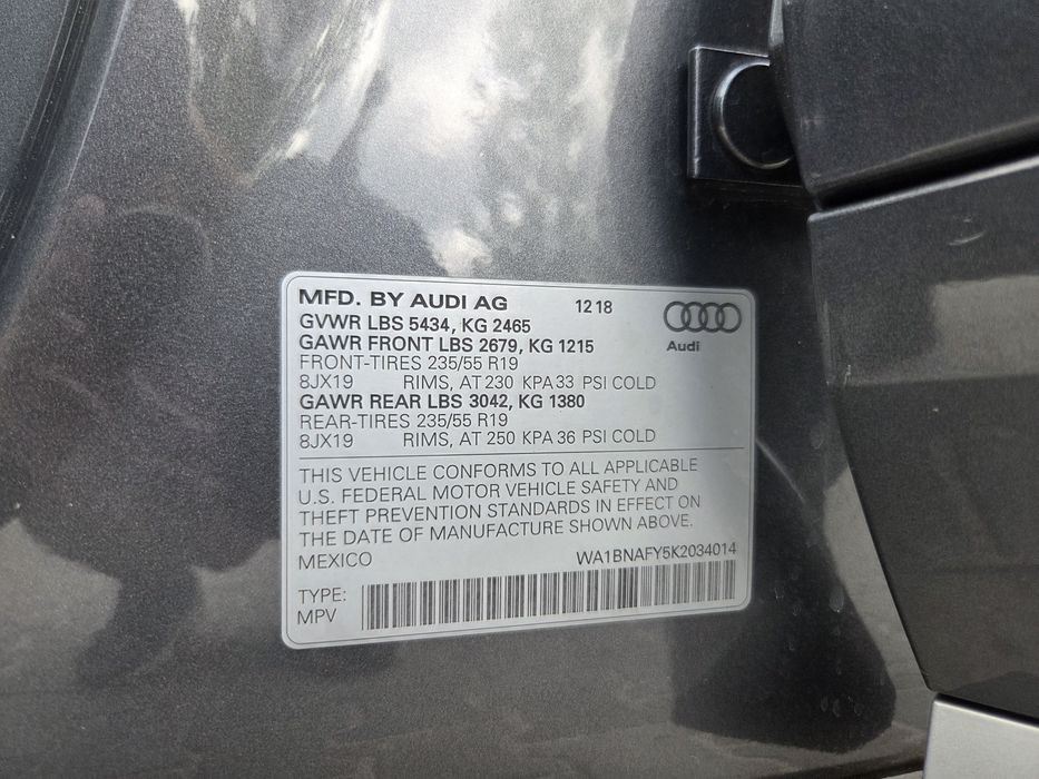 Audi Q5 2018 Premium Plus