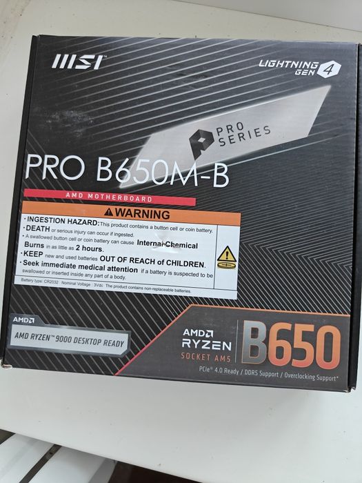 Материнська плата Msi b650m-b am5