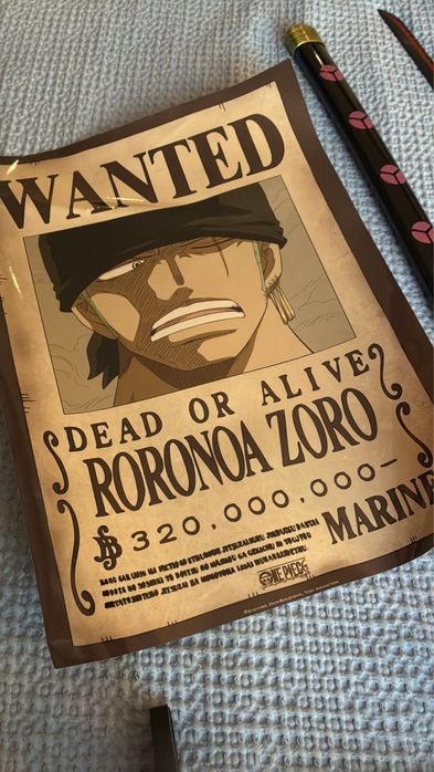 Katana de Aço Roronoa Zoro Anime One Piece
