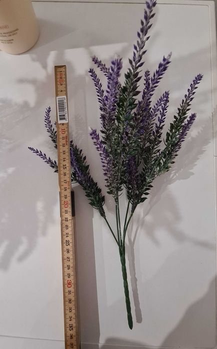 LAVANDA flores artificiais com Vaso decoração Verão