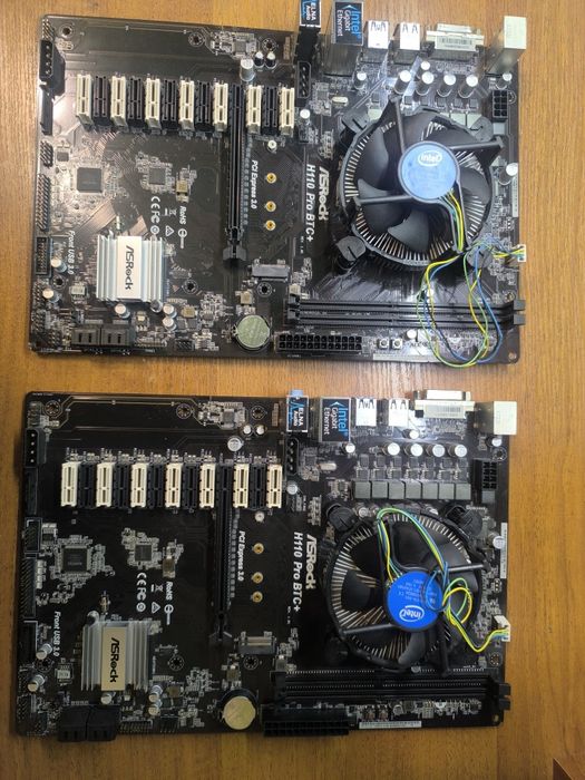 Материнська плата AsRock H110 Pro BTC+