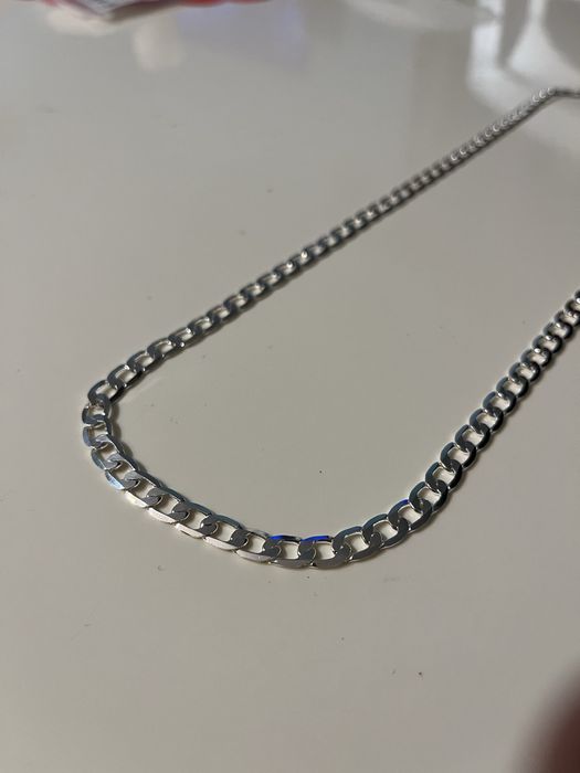 lancuszek srebrny 925 60cm 6mm