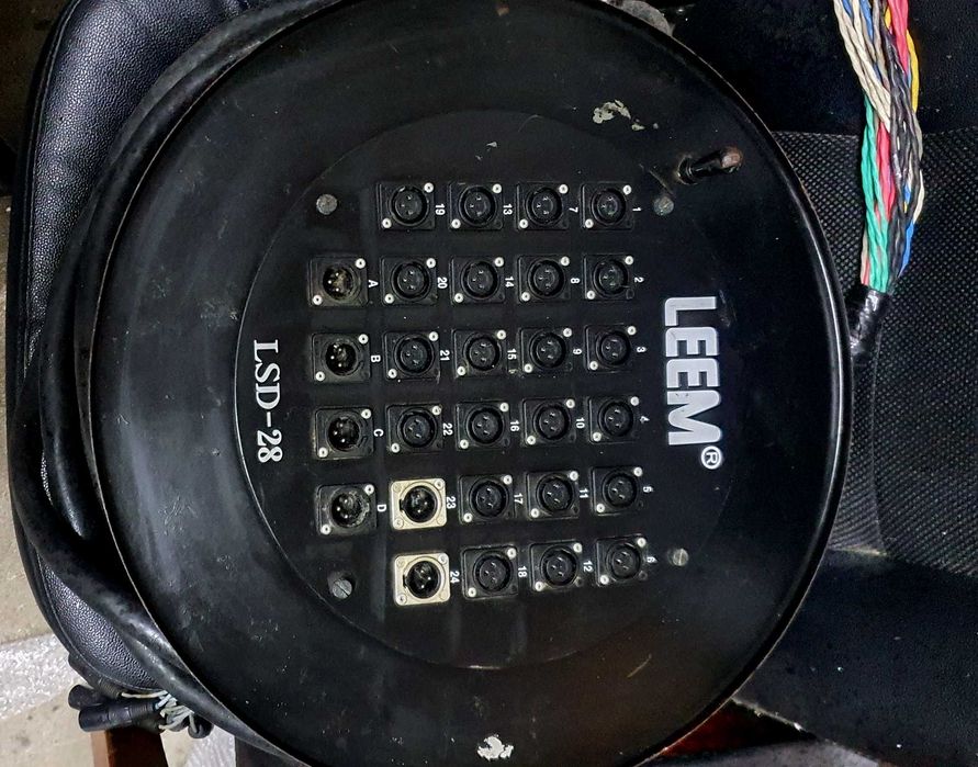 Cabo Multicore (Multipar) profissional LEEM LSD-28