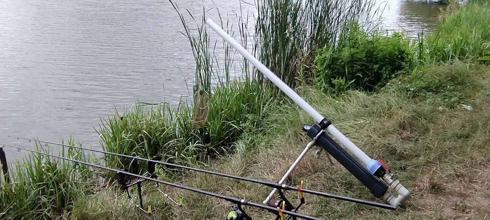 * Пневмопушка для риболовлі  - точний і дальній заброс принади.