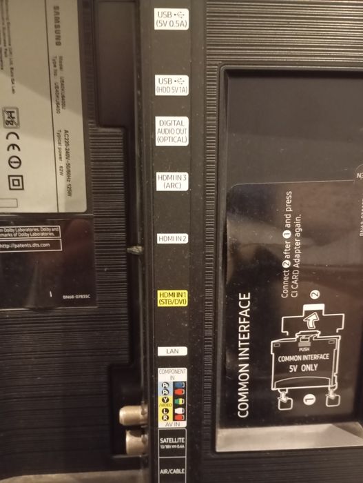 Televisão Samsung 4k 40 polegadas serie 6400