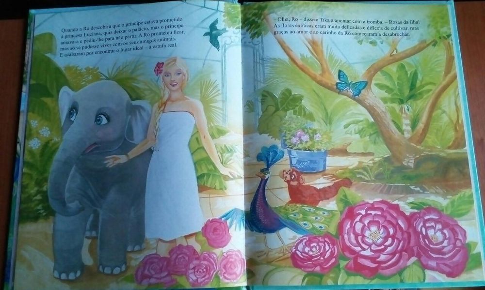 ENCANTADORl Livro Barbie A Princesa da Ilha