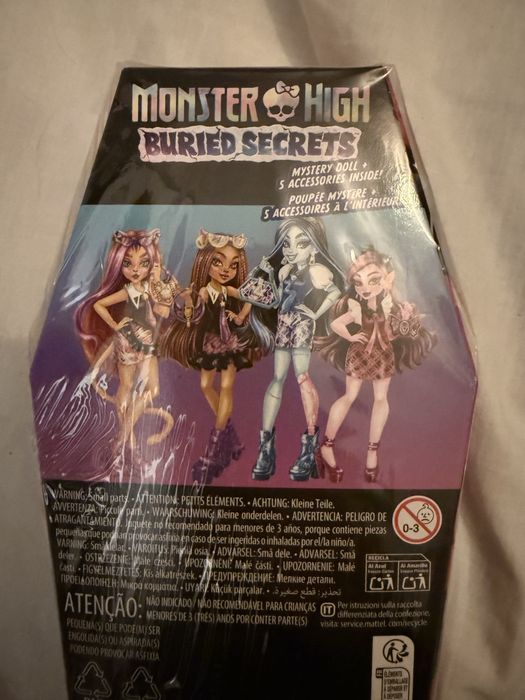 Monster High Frankie Stein burried secrets g3 doll lalka