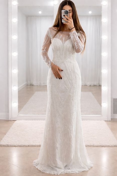 Весільна сукня 44-46 розміру (S-М). Продаж/прокат. Свадебное платье