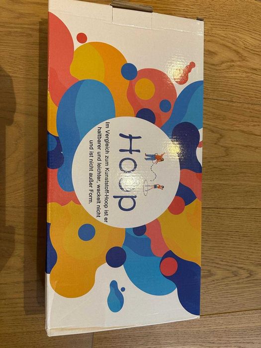 Hula hoop, 8 części zdejmowane, skakanka gratis