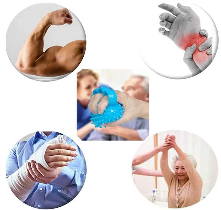 Conjunto 2 Bolas de treino mãos, alívio Stress e fortalecimento