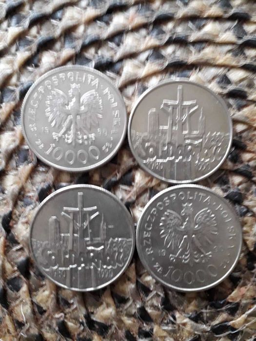 Monety Solidarność 4 szt.