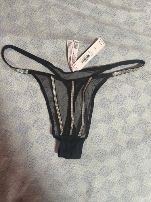 Трусики зі стразами victoria's secret