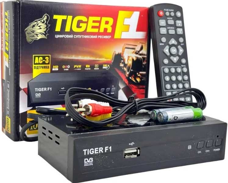 Тюнер спутниковий Tiger F1