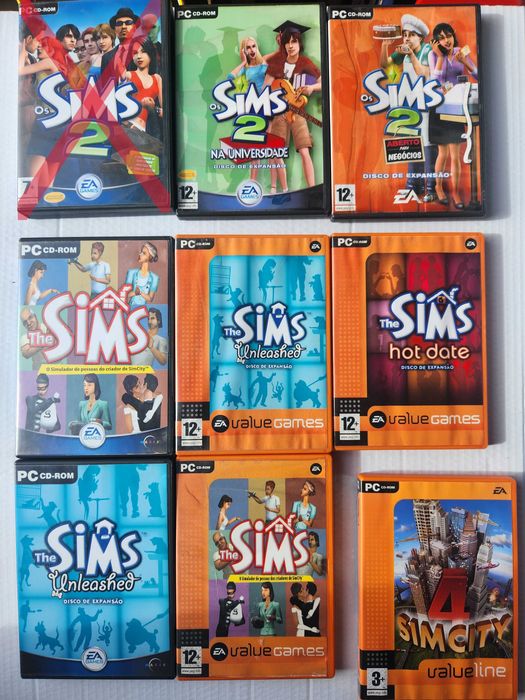 Jogos PC - CD-Rom e DVD - 1 e 2€